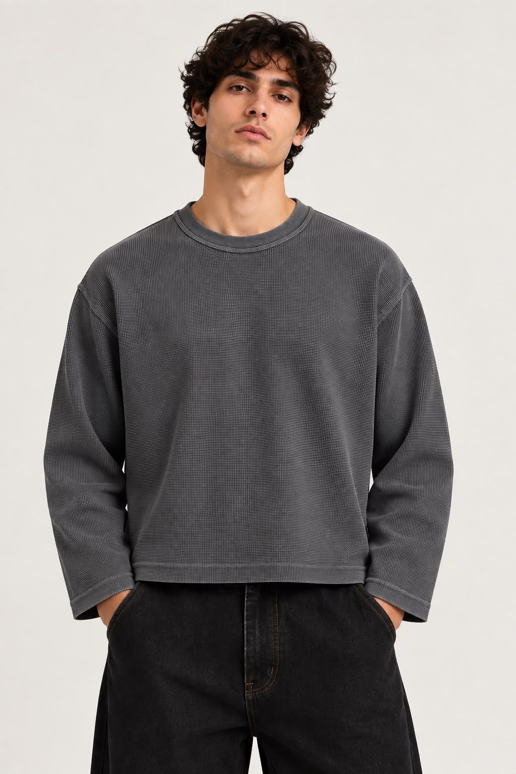 IAM1 Rebirth 2.0 Waffle Sweatshirt