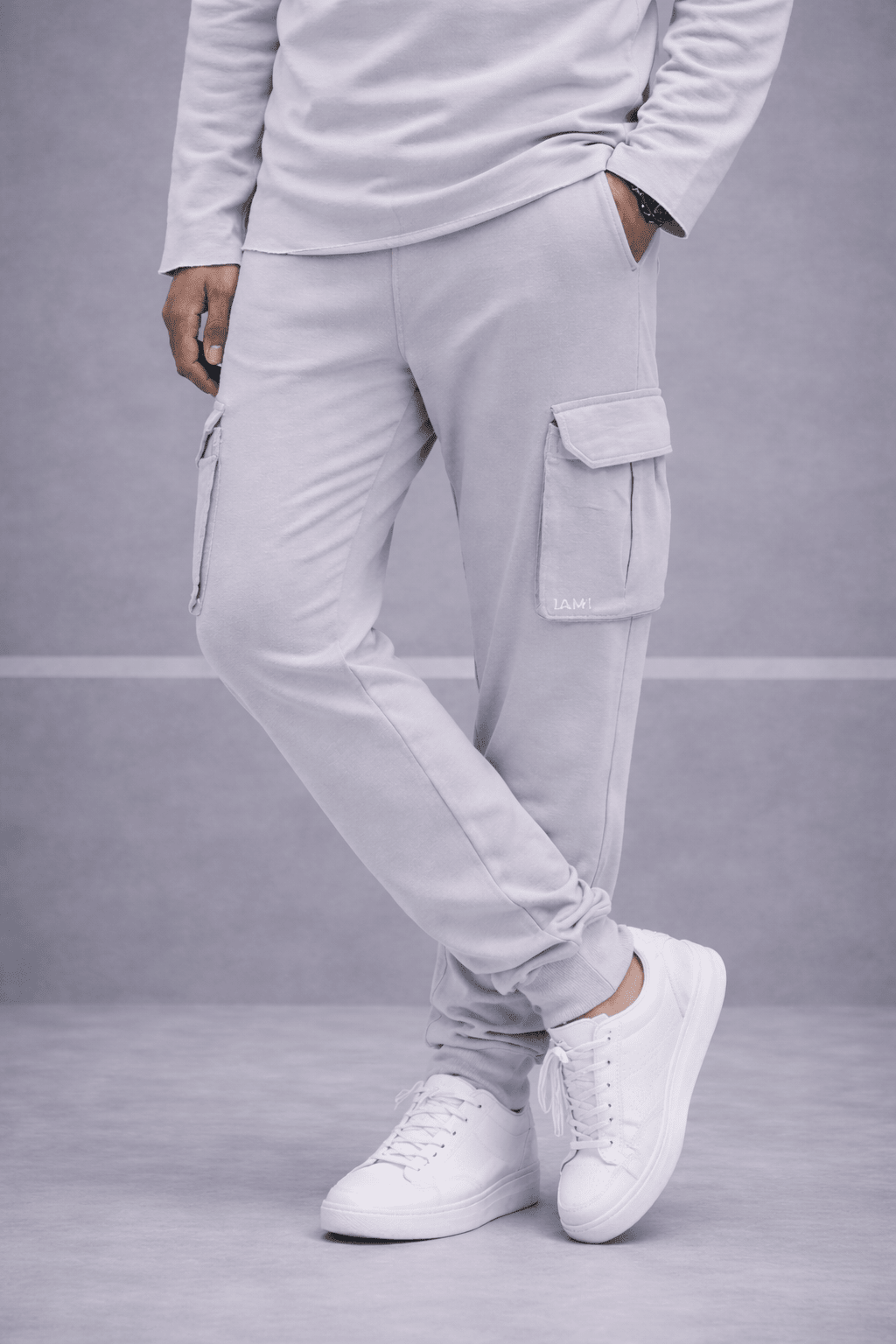 Functional Rib Jogger – Slate - IAM1 Club