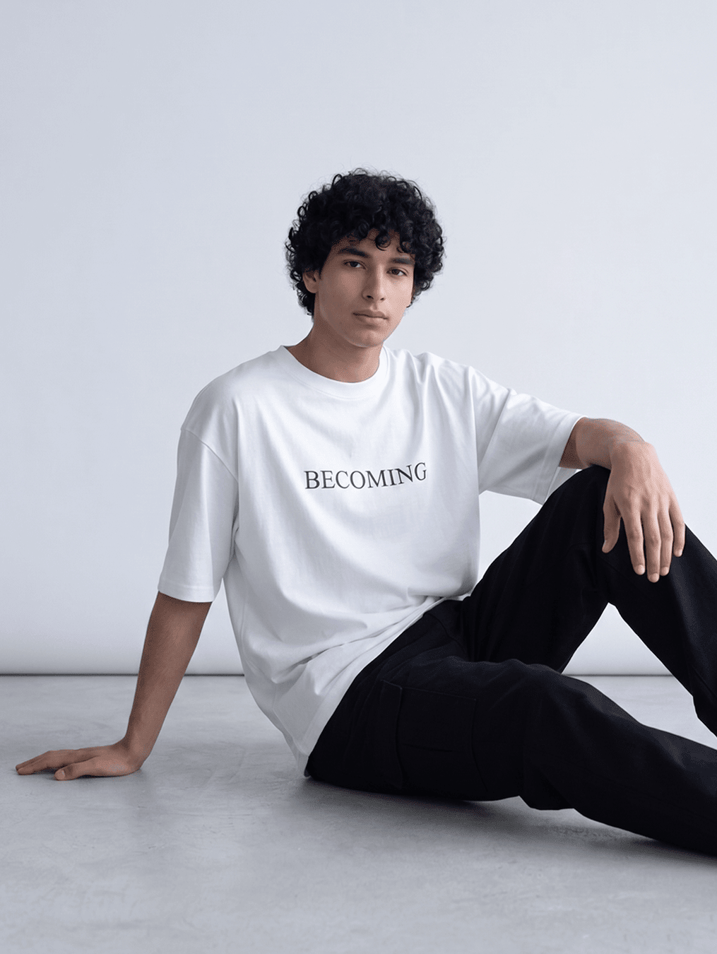 IAM1 Becoming — Self Becoming Tee (White) - IAM1 Club