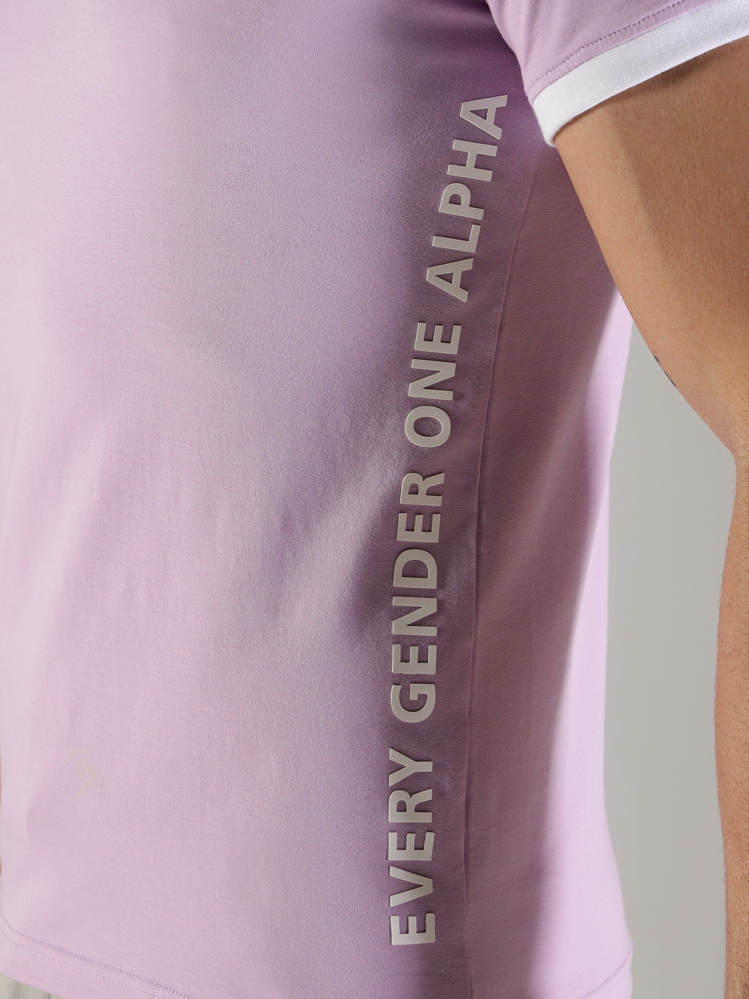 One Alpha Men's Tee - Lavender - IAM1 Club