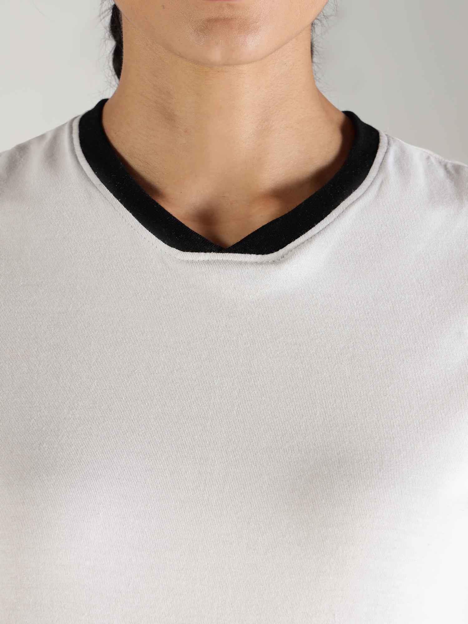 One Alpha Women Tee - White - IAM 1 Enterprises LLP