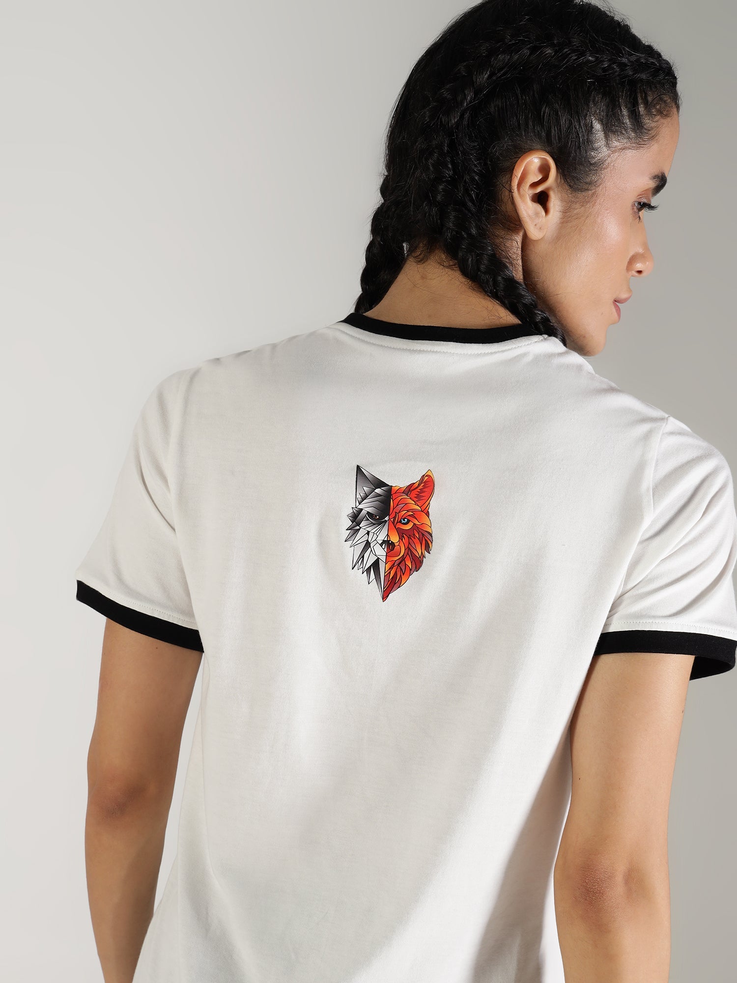One Alpha Women Tee - White - IAM 1 Enterprises LLP