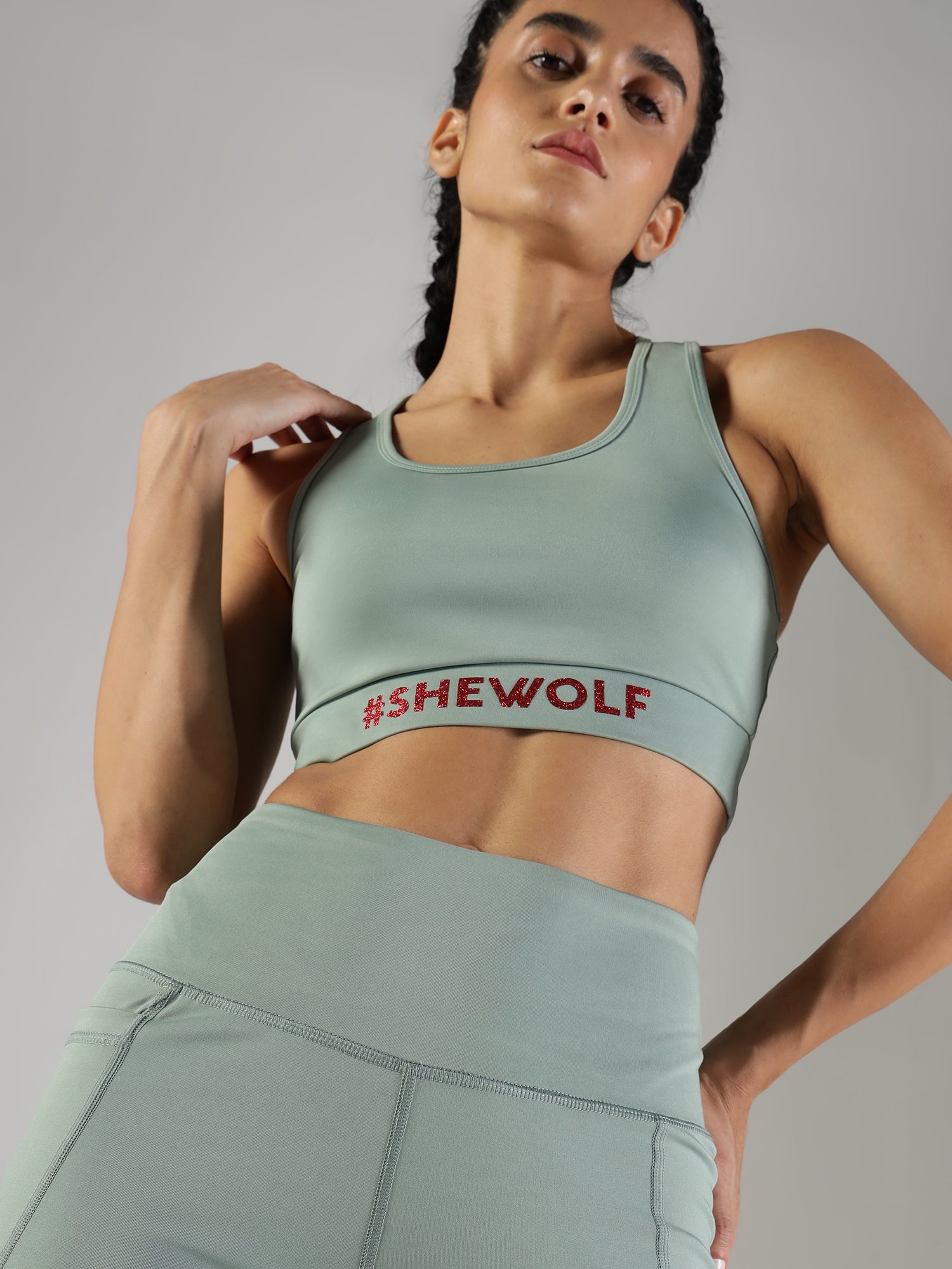 Shewolf Co - Ord Sets - Sea Green - IAM 1 Enterprises LLP