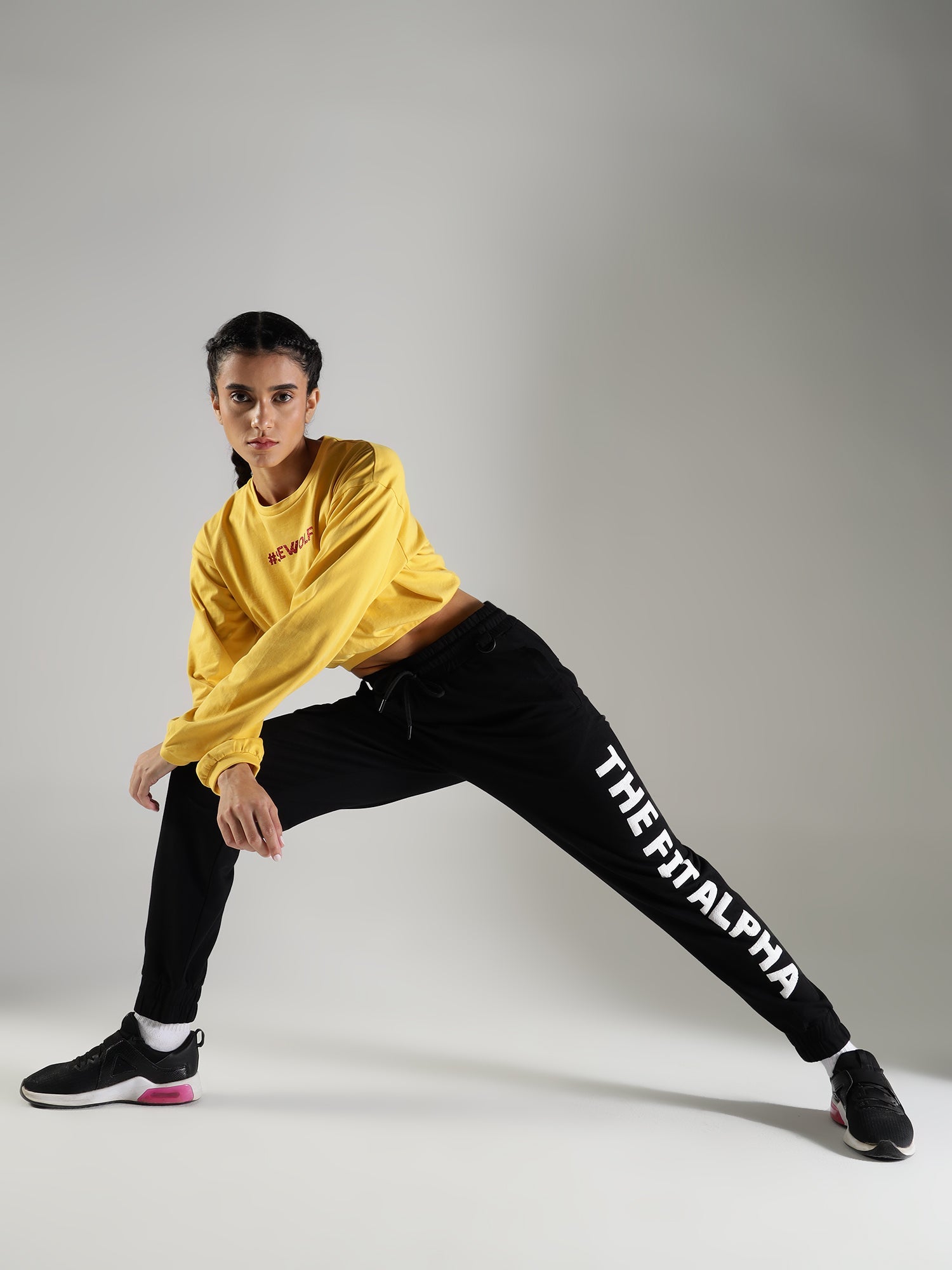 Shewolf Oversized Top - Yellow - IAM 1 Enterprises LLP