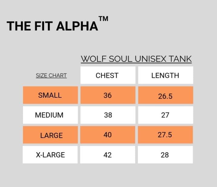 Wolf Soul Men Tank - Black - IAM1 Club