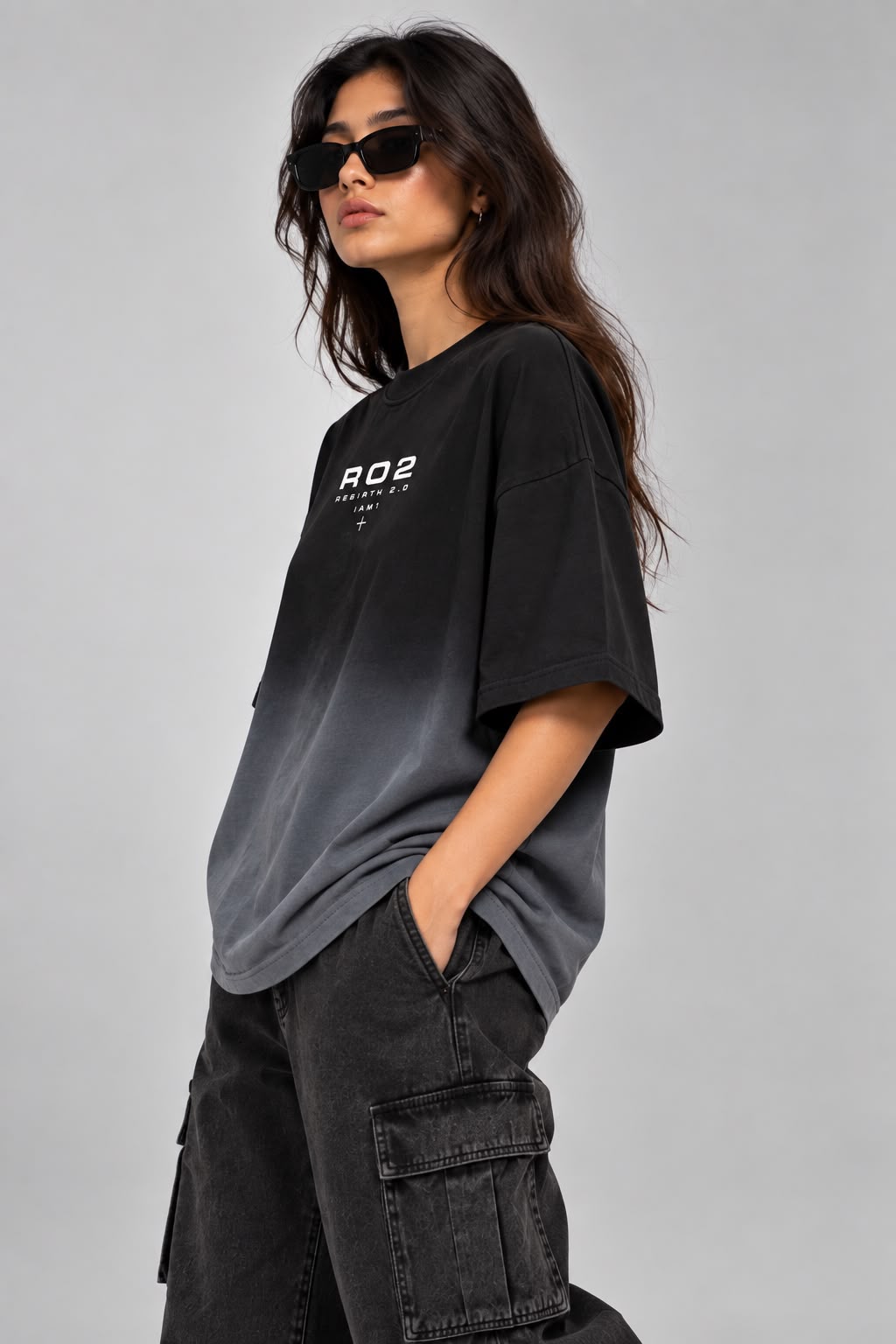 IAM1 Rebirth 2.0 Ombre Wolf Tee