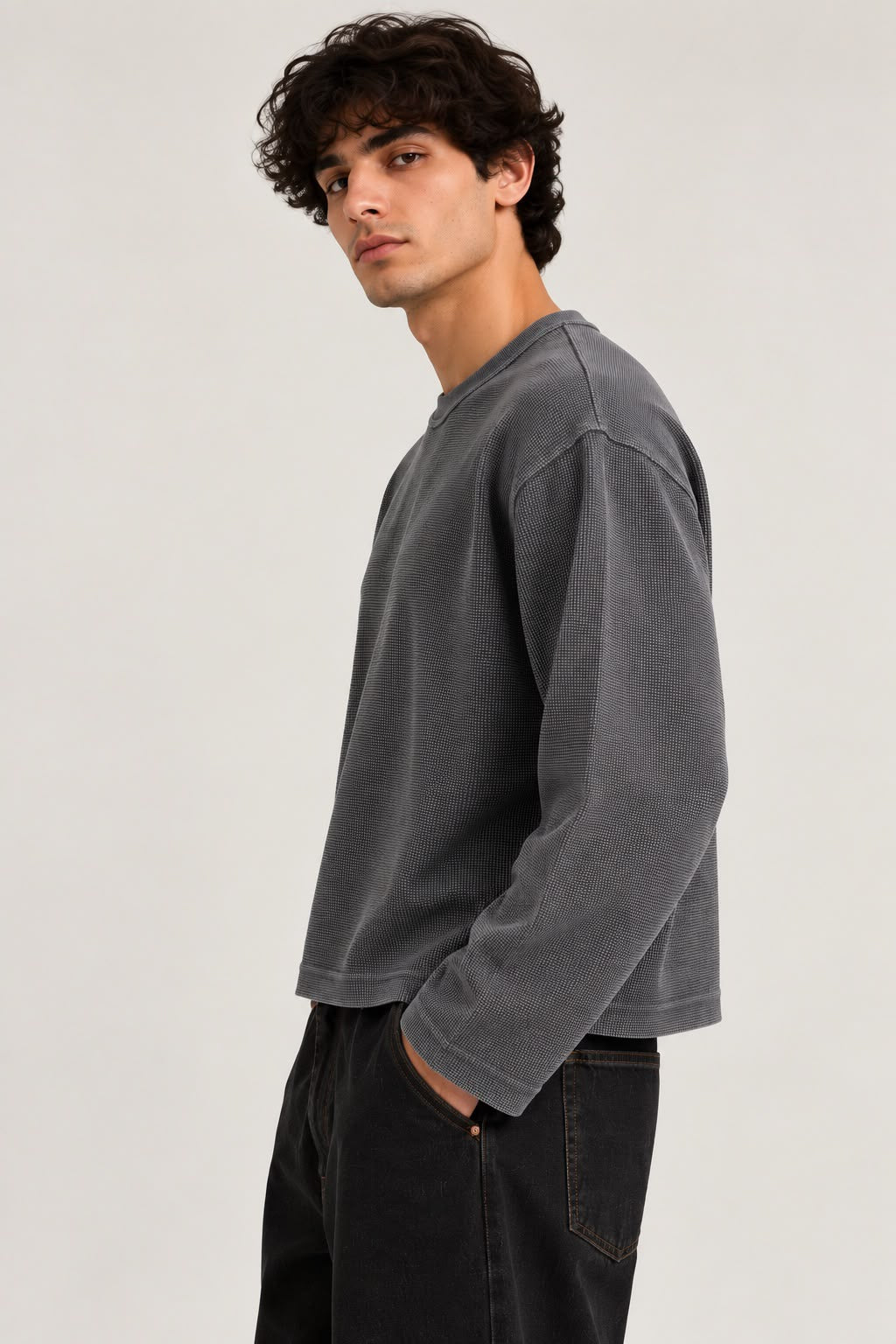 IAM1 Rebirth 2.0 Waffle Sweatshirt