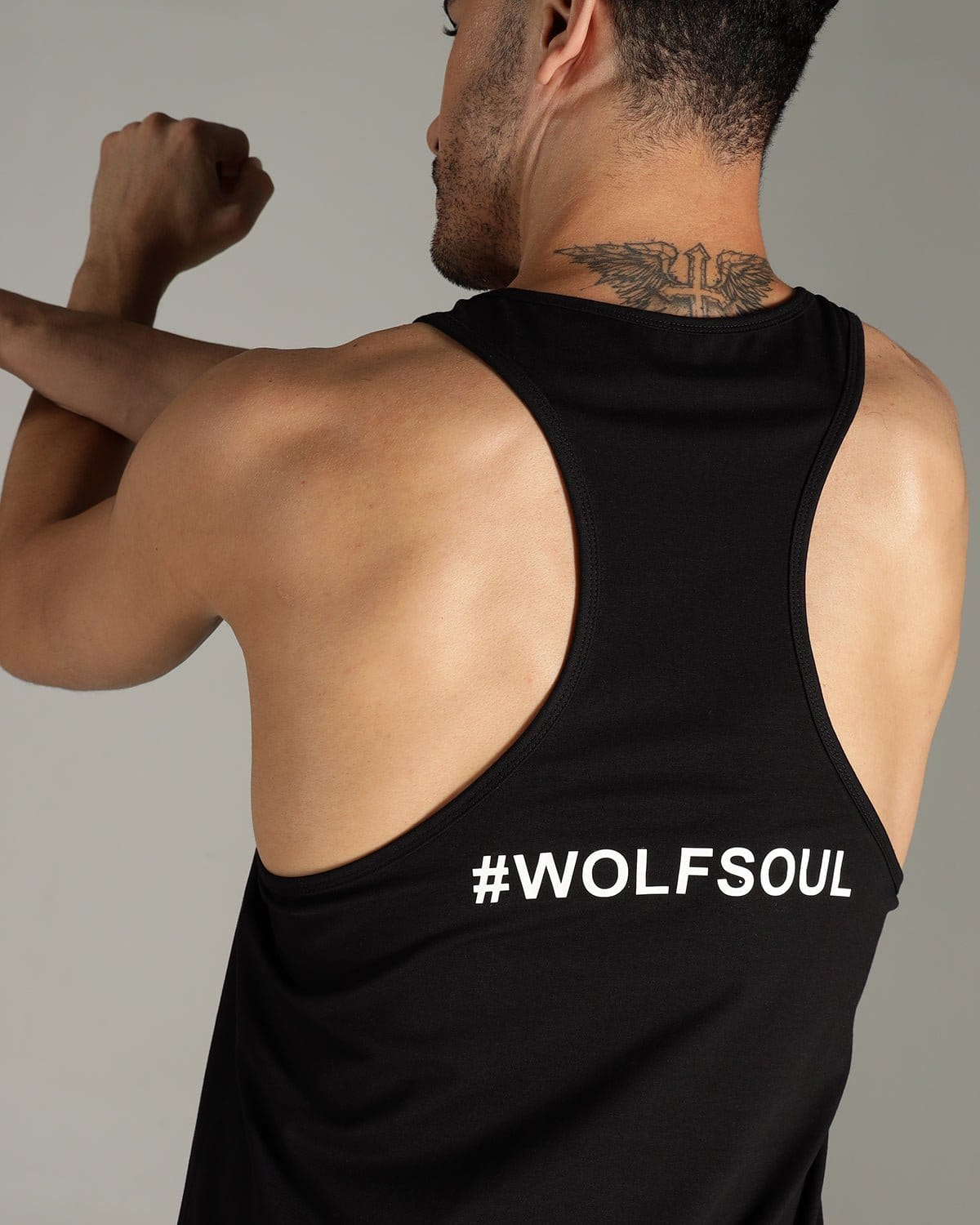 Men's tank top - Black - IAM1 Club