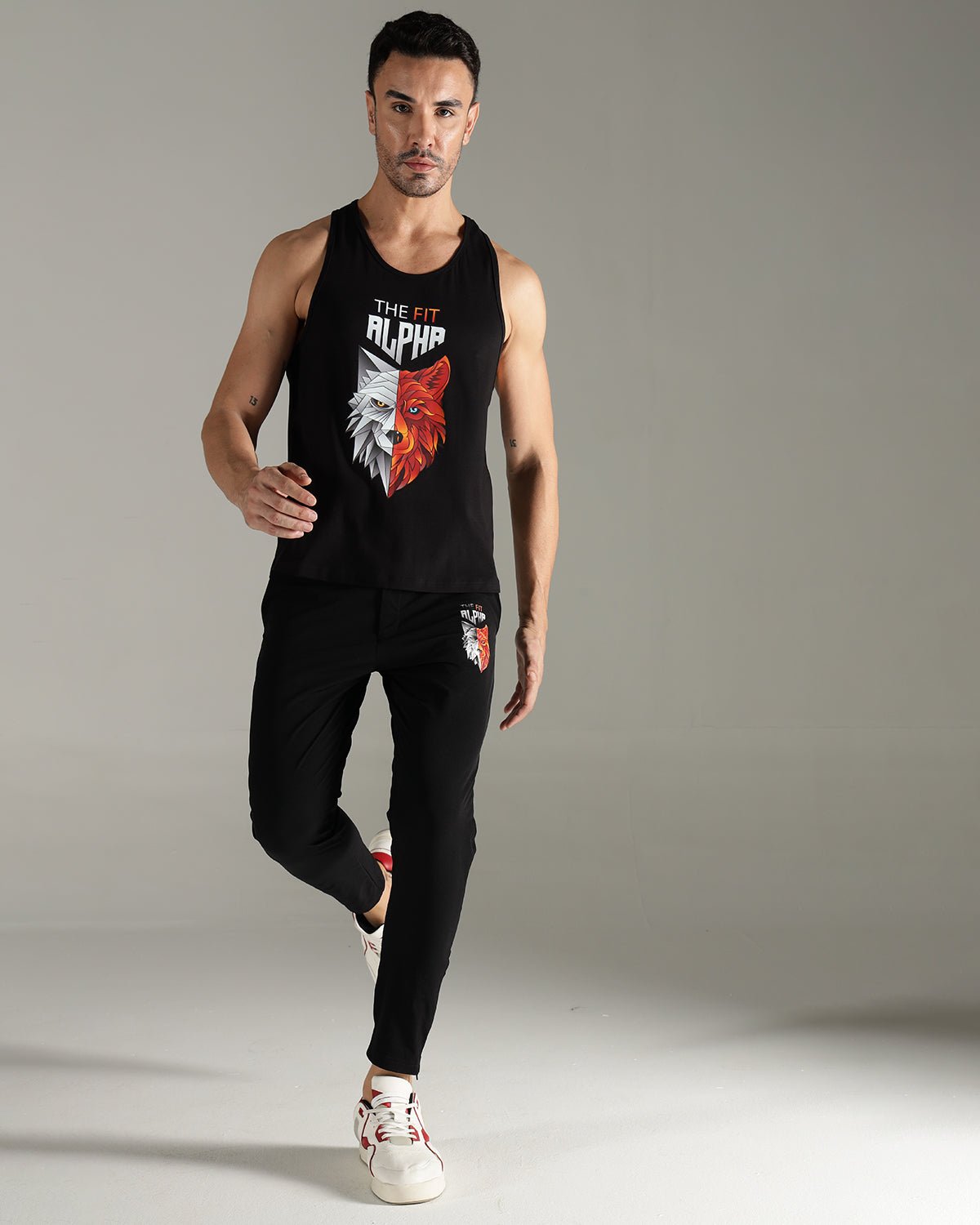 Men's tank top - Black - IAM 1 Enterprises LLP