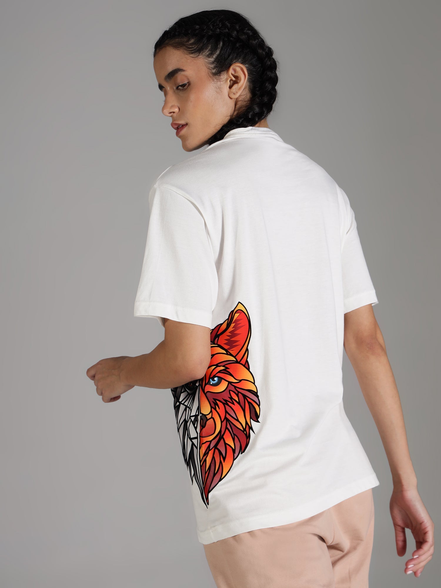 One Alpha Comfort Tee for Women - White - IAM 1 Enterprises LLP