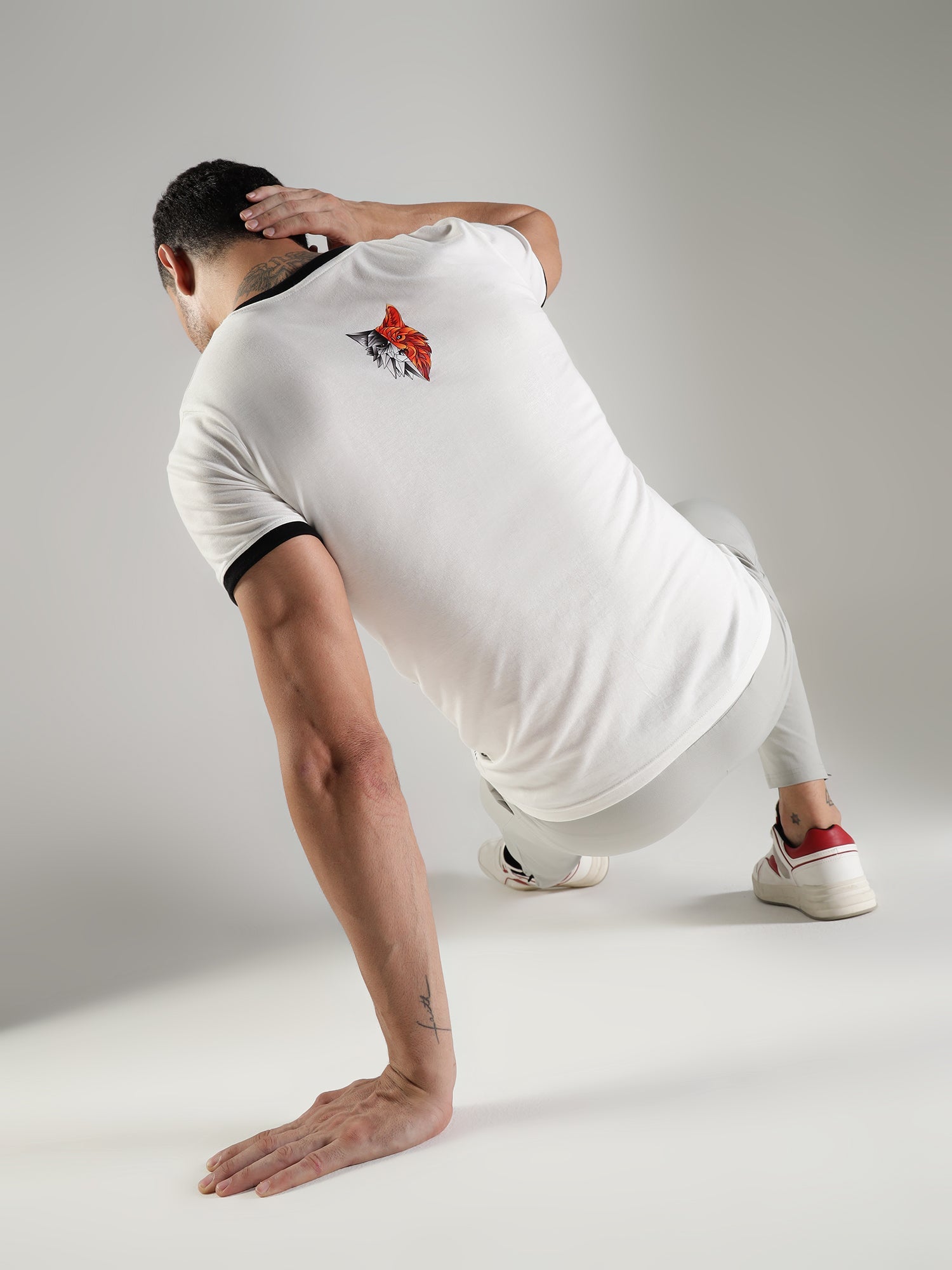 One Alpha Men's Tee - White - IAM 1 Enterprises LLP