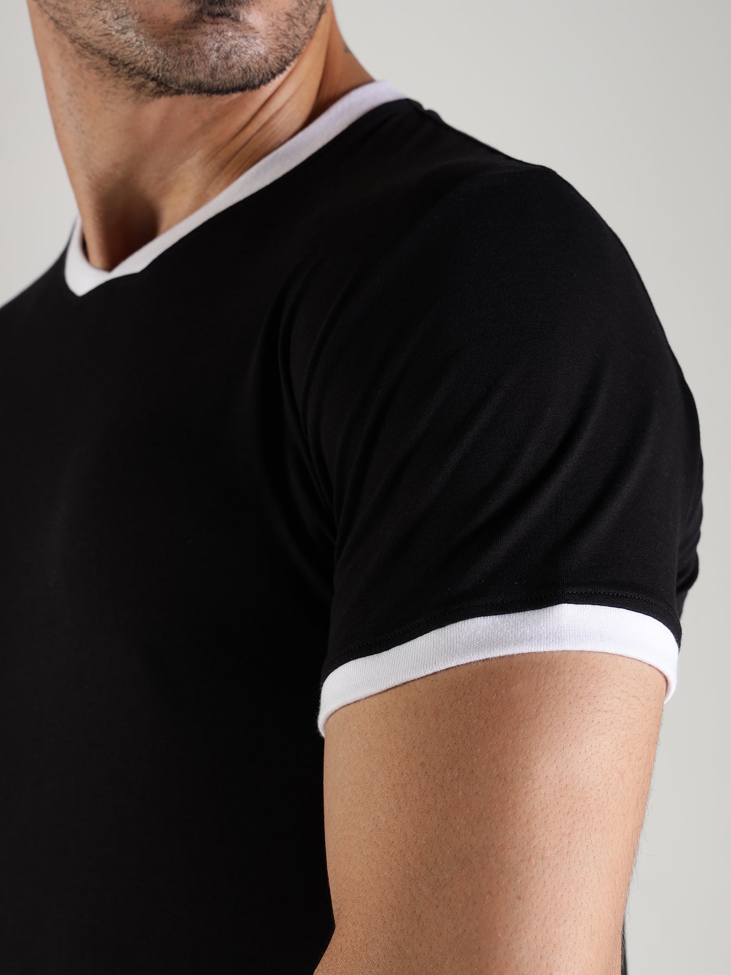 One Alpha Unisex Tee - Black - IAM 1 Enterprises LLP