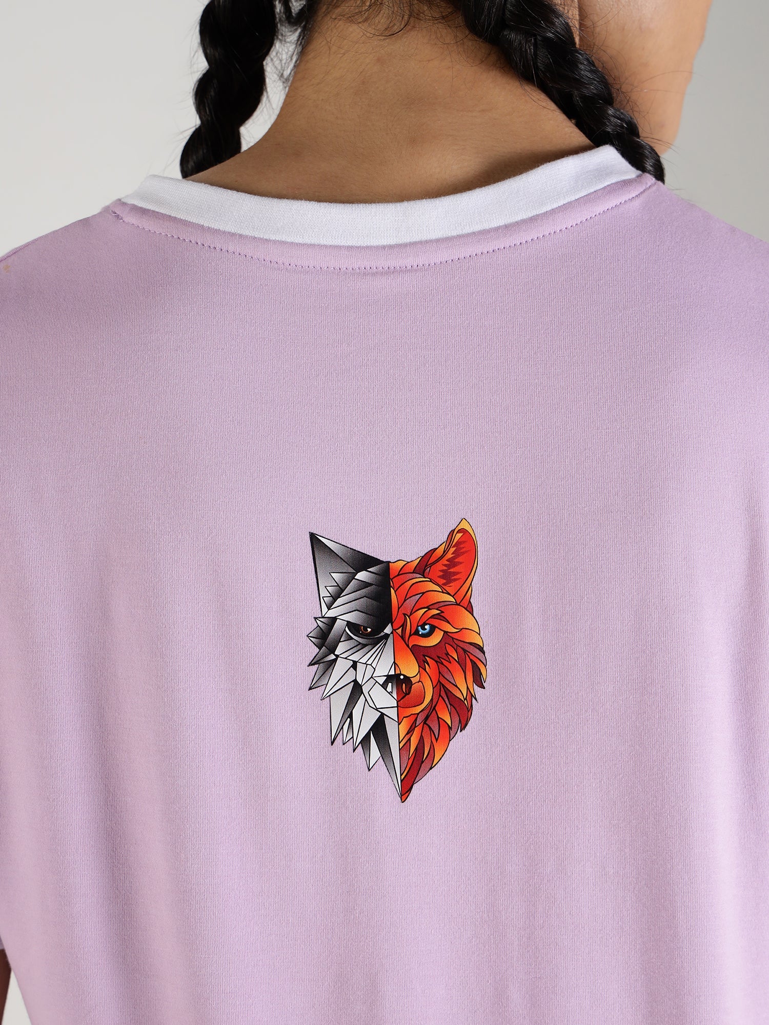 One Alpha Women Tee - Lavender - IAM 1 Enterprises LLP