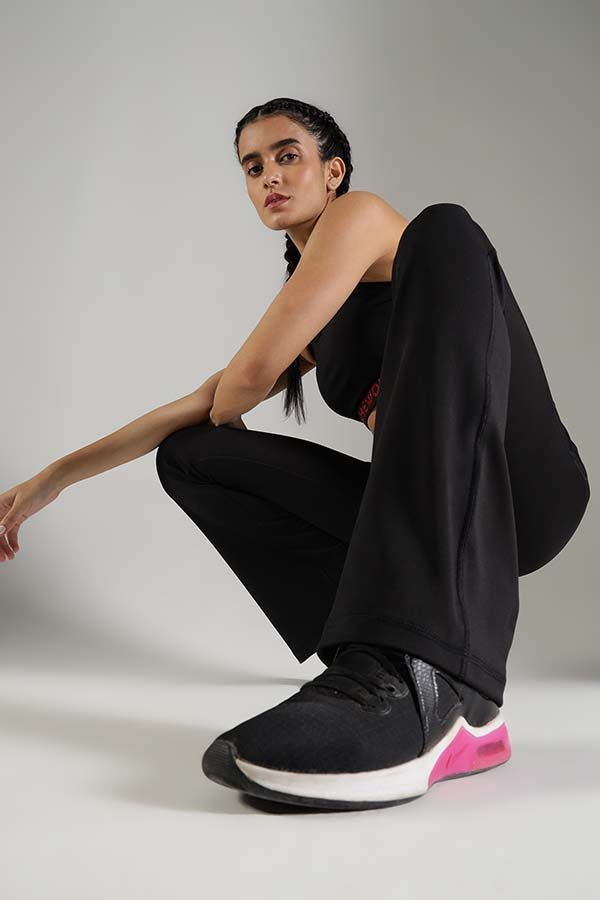 Shewolf Flare Pants - Black - IAM 1 Enterprises LLP