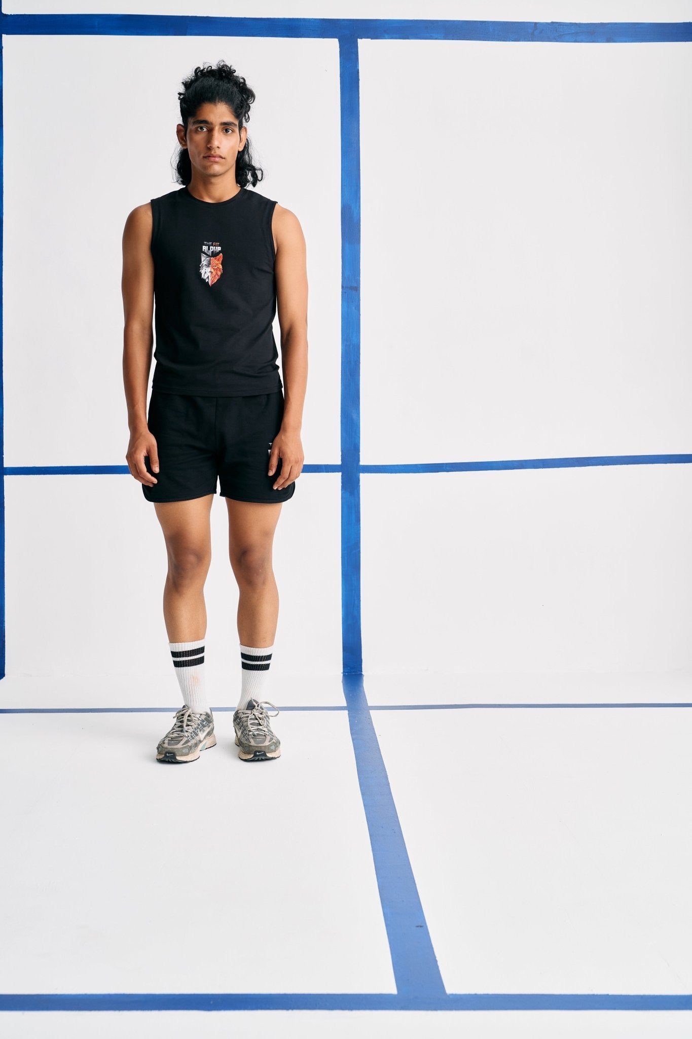 Wolf Soul Men Tank - Black - IAM 1 Enterprises LLP